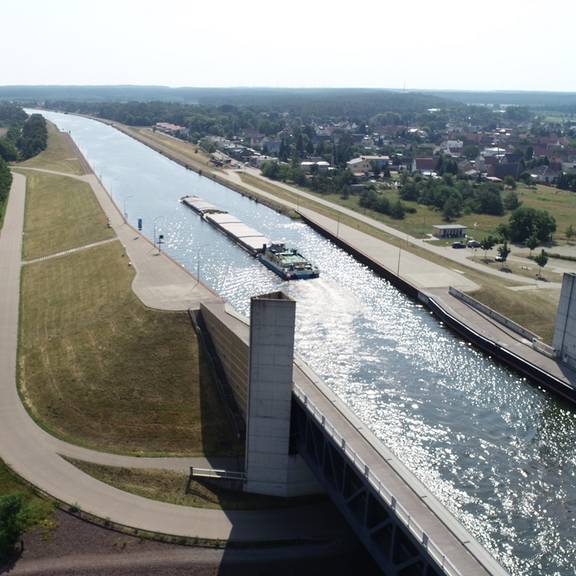 Hohenwarthe am Elbe-Havel-Kanal